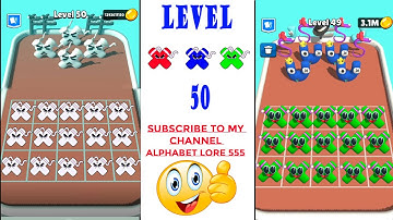 Merge Alphabet Letter Go Vs Merge ABC Run ⭐⭐⭐⭐⭐ abcdefghijklstuvwxyz