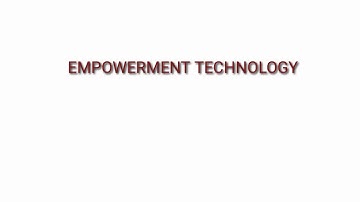Activity 5: MS Word/ Google Docs (Empowerment Technologies).