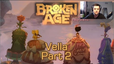 Broken Age - Vella Part 2 - Gameplay Walkthrough (PC) - Facecam - Double Fine Adventure Beta