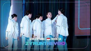 ZYRun The Voo l 3rd Place Junior  l World of Dance Indonesia 2024