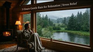 3 Hours Gentle Rain ASMR  for Relaxation | Stress Relief &amp; Anxiety | No Music