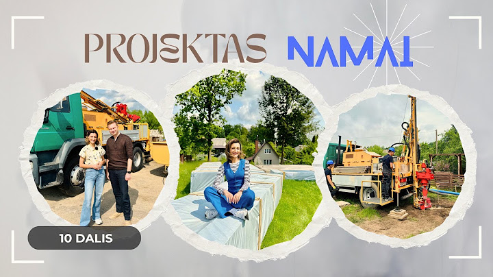 Projektas: namai. Statybinės medžiagos ir įspūdinga gręžinio technika – kieme: kaip viską suderinti?