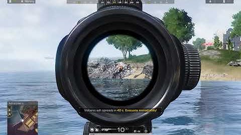 Ring of Elysium M82A1 sniper rifle wins against MK 12