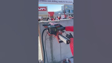 #Hilti CORDLESS CORING SYSTEM DD 150-U-22 at World of Concrete!