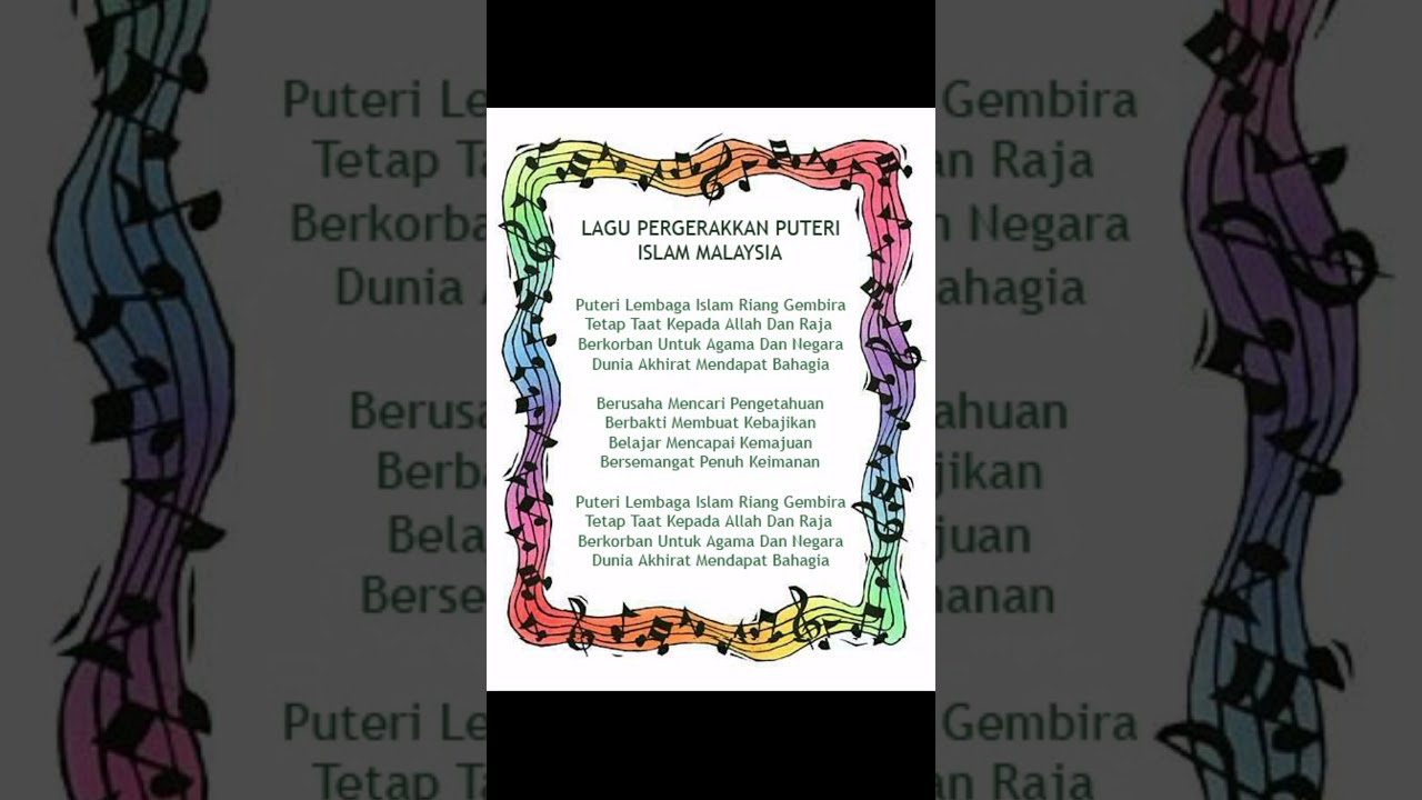 LAGU PUTERI ISLAM MALAYSIA - YouTube