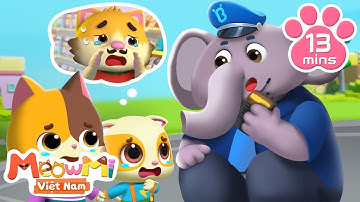 Mèo Con bị lạc | Kỹ năng an toàn | Nhạc thiếu nhi vui nhộn | MeowMi Gia đình những chú mèo