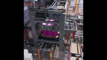MF PRC 1000 6-COLUMN palletizer in action 🤖📦