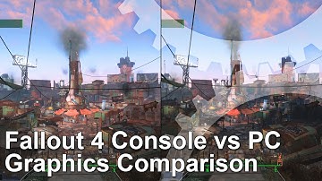 Fallout 4 Console vs PC Graphics Comparison
