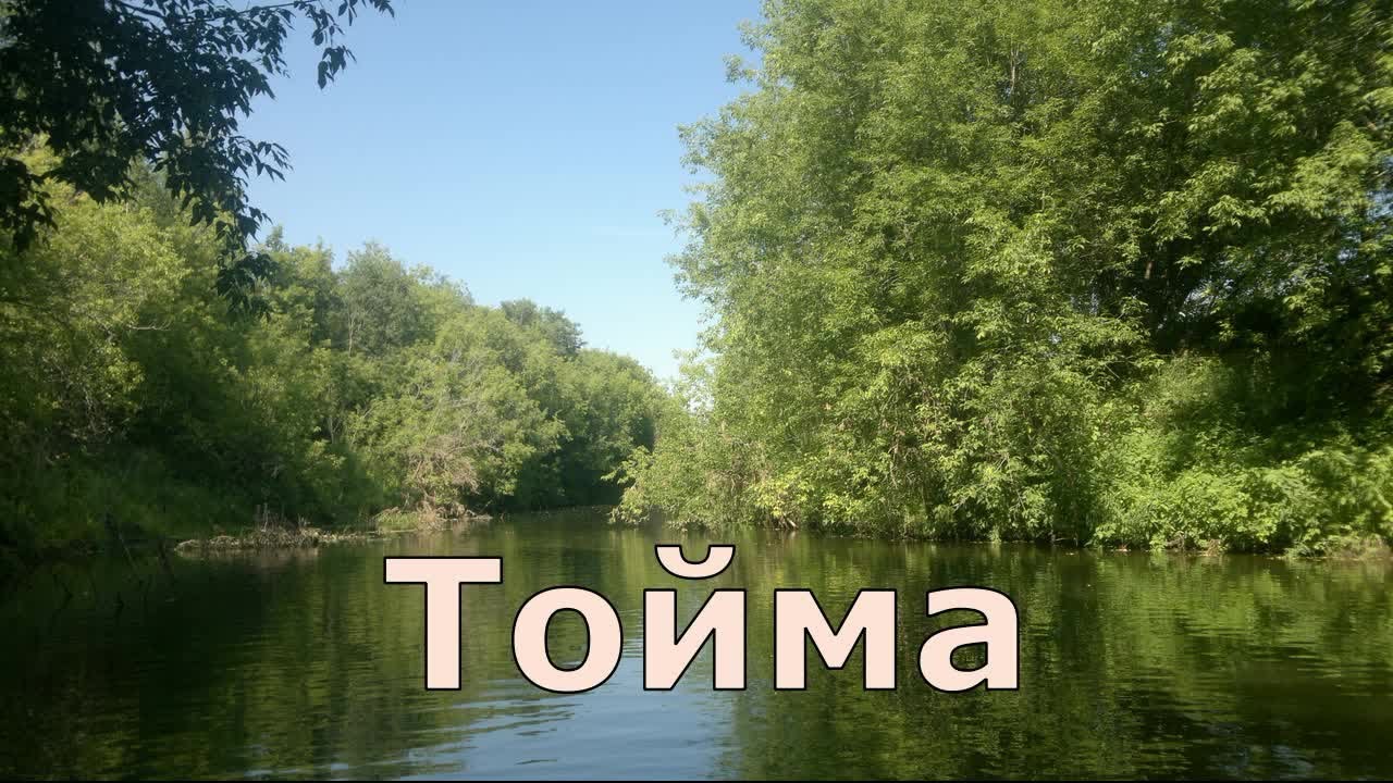 Сплав по реке Тойма ВНДС 2023. Татарстан. - YouTube