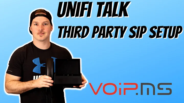 Unifi Talk Third Party SIP setup