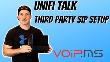 Unifi Talk Third Party SIP setup