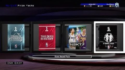 NBA 2K19 - MyTeam - Dynamic Duo Award Pack [Locker Code]