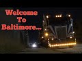 Climb Mountains To Baltimore In Cabover Peterbilt