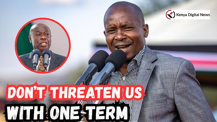 MSITUTISHE! Angry DP Kindiki Loses his Cool with Gachagua and Other Opposition leaders!