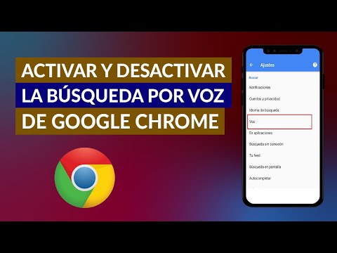 Cómo Activar o Desactivar la Búsqueda por Voz de Google Chrome Desde PC