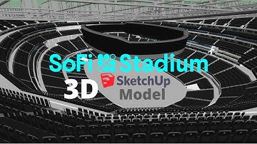 Sofi Stadium The of Wrestlemania  39 3D sketchup  Model free to use  + download link