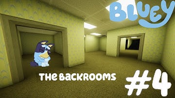 Bluey in the backrooms (episode 4)