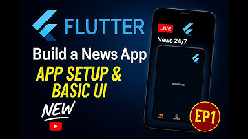 Build a Stunning News App with Flutter – Part 1 | App Setup & UI Basics (2025 Tutorial)