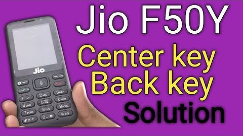 jio f50y side button and back button not working |साइड बटन और बैक बटन जंपर||