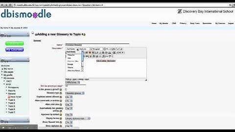 Moodle Text Editor and Adding Pictures.m4v