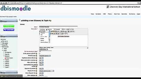 Moodle Text Editor and Adding Pictures.m4v