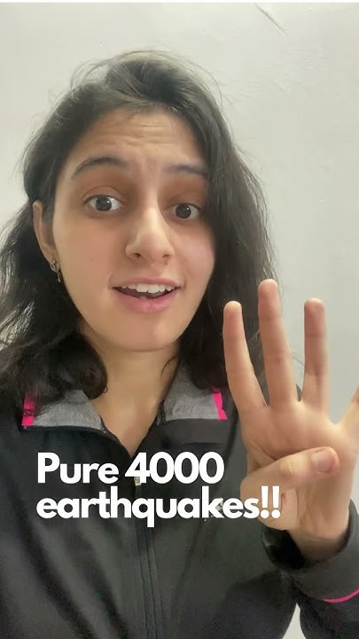 800 earthquakes