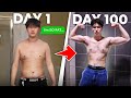My brothers insane 100 day body transformation