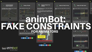 For Animators-How to quickly and easily create Fake Constraints using Animbot