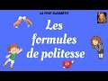 Les formules de politesse en français. Niveau A1-FLE. English subtitles available 😉French greetings