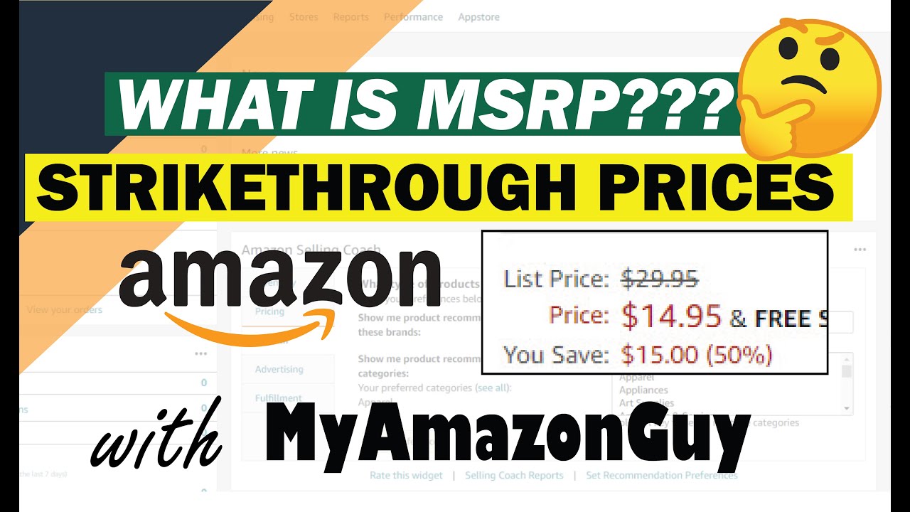 retail price คือ  New  What is MSRP Manufacturer's Suggested Retail Price or List Price on Amazon