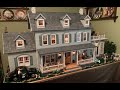 Oak Hollow Dollhouse Exterior and Interior Tour