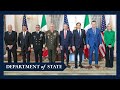 Secretary Rubio hosts a U.S.-Mexico interagency meeting with Mexican Foreign Secretary