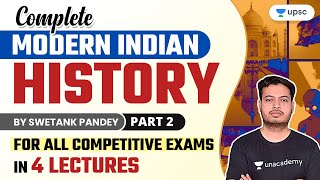 Complete Modern Indian History | For all Competitive Exams | Part 2 | Swetank Pandey #UPSCCSE