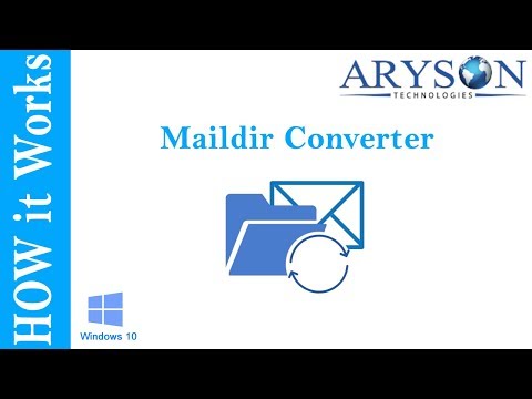 How to Convert Maildir++ / Maildir to PST, MBOX, EML, MSG, PDF & HTML