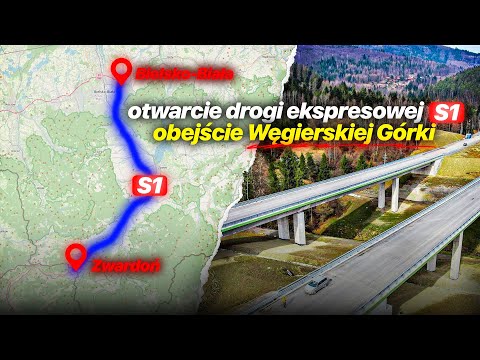 The construction of the S1 Bielsko-Biała - Żywiec - Polish/Slovak border (bypass of Węgierska Gór...