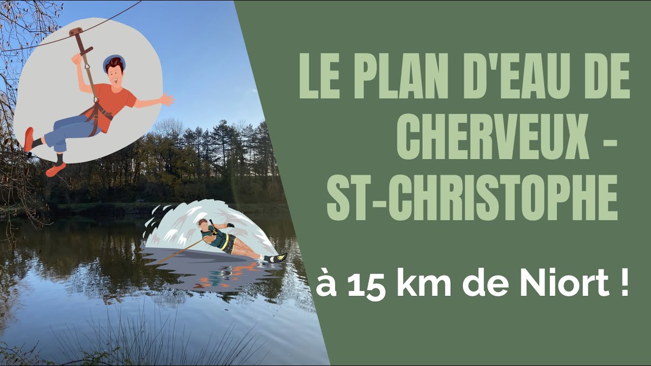 Et si le bon plan était le plan d'eau de Cherveux - Saint-Christophe ?