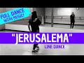 "JERUSALEMA" DANCE | Master KG (BEGINNER LINE DANCE ROUTINE) Easy choreography!
