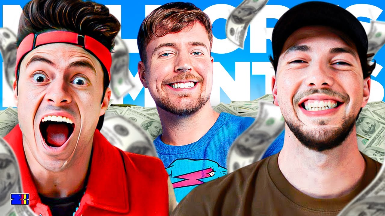 Gravando com MrBeast; Quanto Enaldinho GASTA com seus vídeos? E o FUTURO do Youtube...