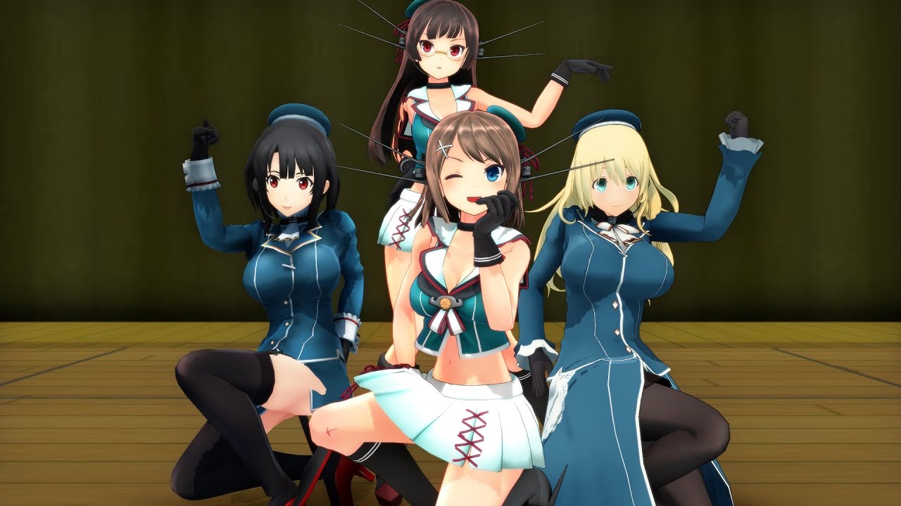 Mmd艦これ Killer Lady 高雄型四姉妹 Youtube