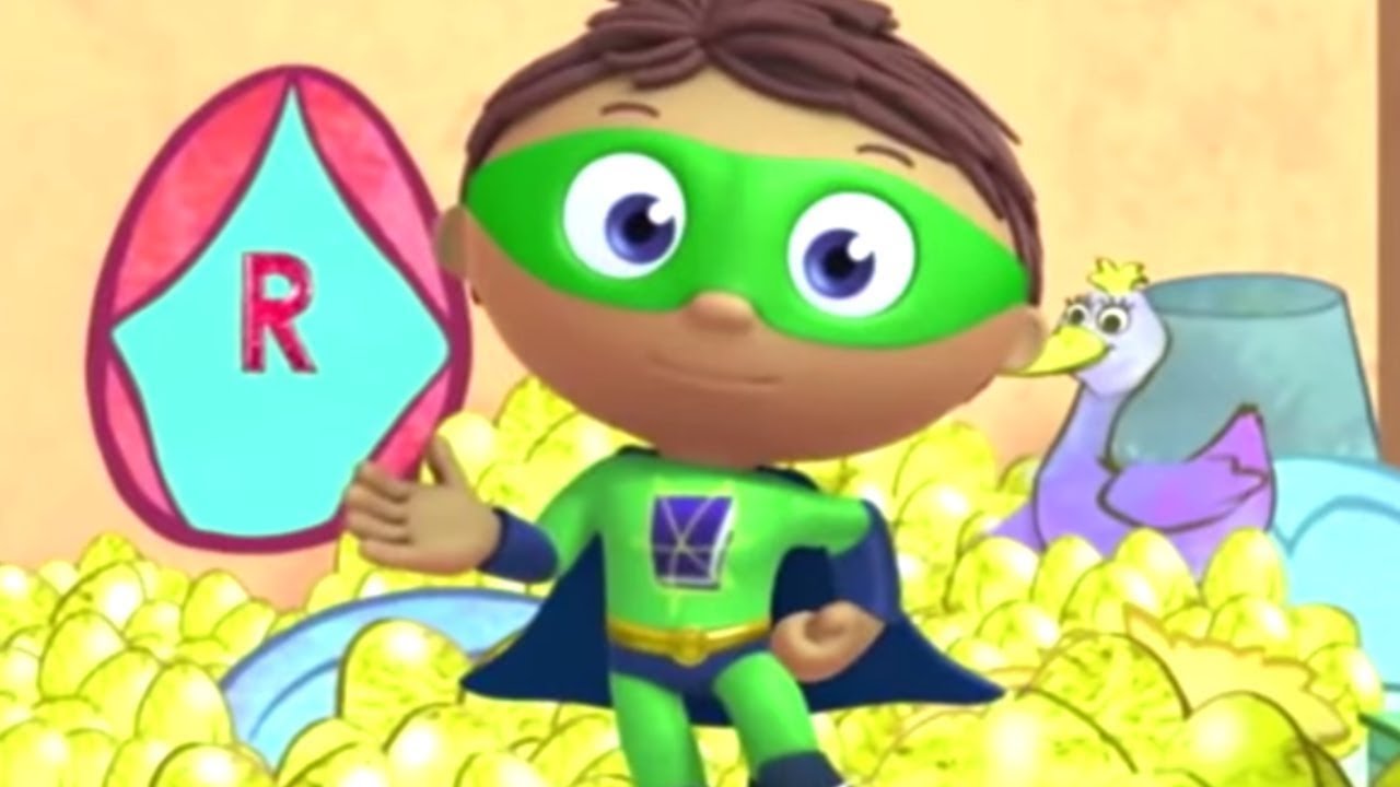 The Goose and the Golden Eggs  Super WHY  Cartoons For Kids