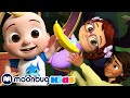 CoComelon en Español - Adivina el Animal | Canciones Infantiles | Moonbug en Español