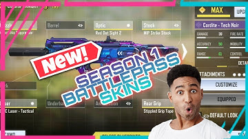 *NEW* SEASON 1 BP | NEW CORDITE - TECH NOIR | DAVID MASON - ENFORCER GAMEPLAY | COD MOBILE