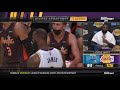Frank Vogel on LeBron tonight: "He’s exemplifying finding joy through hustle"