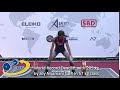 World Record Deadlift with 205 kg by Joy Nnamani GBR in 57 kg class