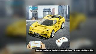 Cada City APP Programming Remote Control Sports Car Model Building Blocks RC Racing Car Bricks Gifts screenshot 1