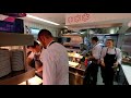 Busy Kitchen at 3 Michelin Star restaurant Atelier, Munich - Germany