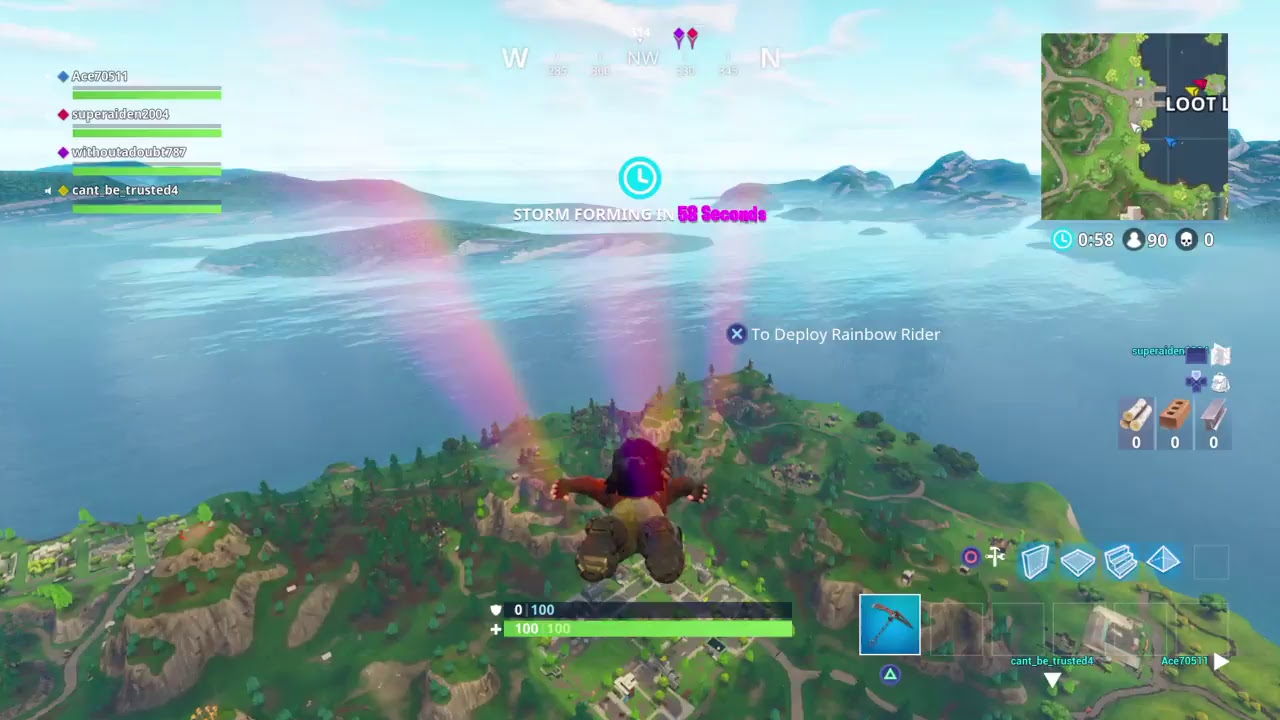 Fortnite Squad Noname Dingleberries YouTube