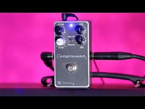 KEELEY KCOMPLUS Pédale compressor plus vidéo