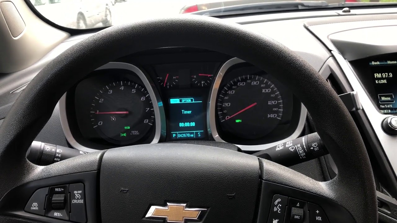 Chevrolet Equinox – How to turn on/off the hazard flashers lights - YouTube