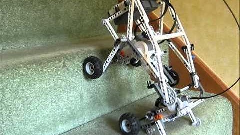 MindClimber NXT Mindstorms robot climb stairs